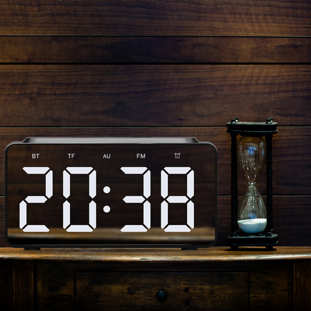 3-in-1 Wireless Bluetooth Speaker, Charger,Alarm Clock- USB Power Supply_8