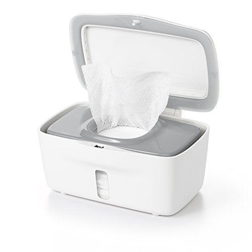 OXO Tot Perfect Pull Wipes Dispenser, Gray , 8.75x6.5x4.5 Inch (Pack of 1)