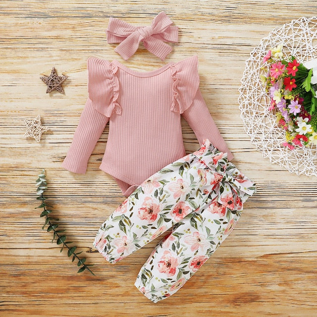 Newborn girl Clothing Outfit (Pink)