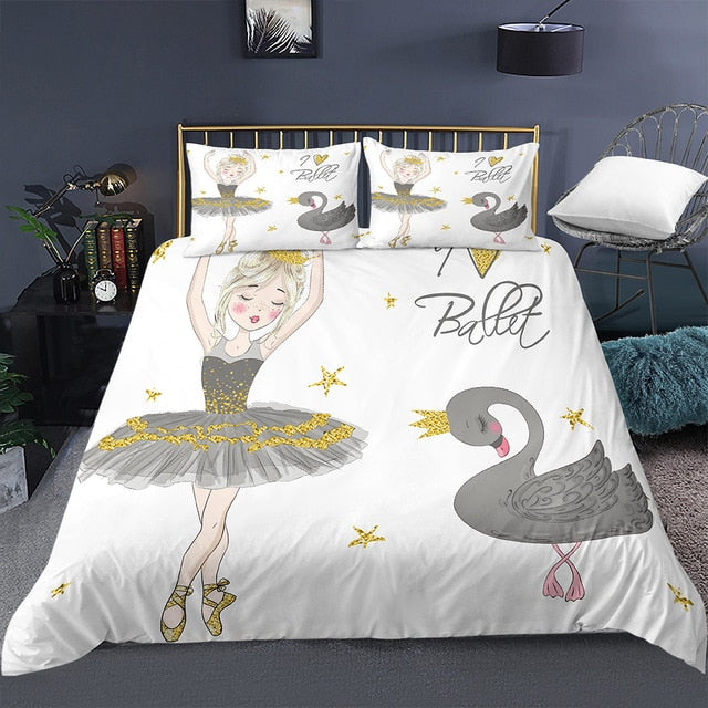 Cartoon Bedding Set for Baby Kids Children Crib Duvet Cover Set & Pillowcase